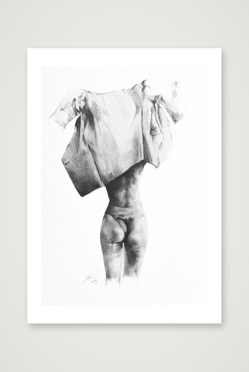 Arse Lady — A2 (42×59cm, 17×23") Print only